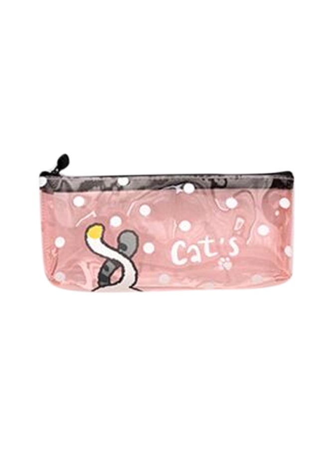 Creative Cats Pencil Case Pink