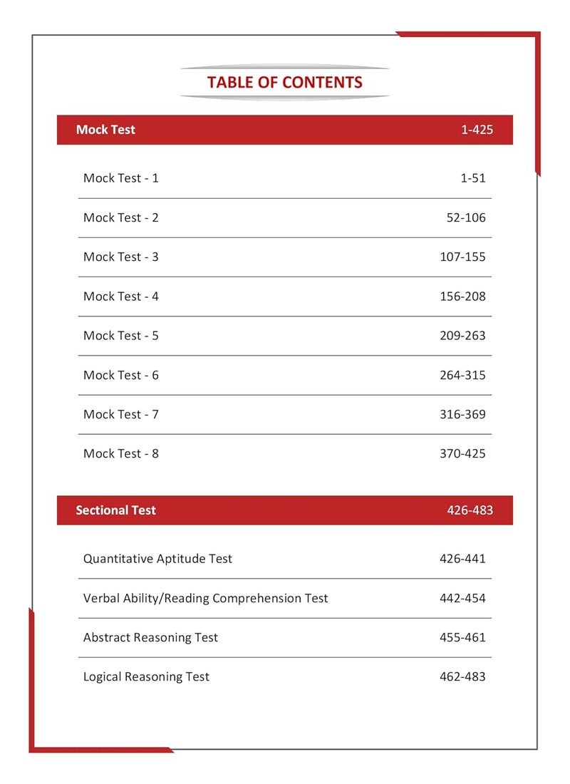 MAH CET MBA/MMS Entrance Guide Book 2024 - 8 Full Length Mock Tests and 4 Sectional Tests (2200 Solved Objective Questions) with Free Access to Online Tests  - Image 3