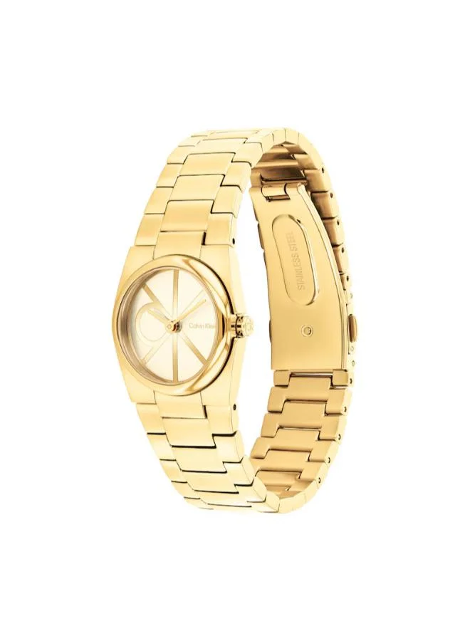 CALVIN KLEIN Quartz analog Watch with Stainless SteelBracelet