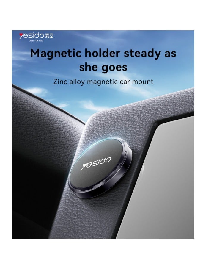 Yesido C211 Strong Magnets Zinc Alloy Magnetic Car Phone Holder - Image 4