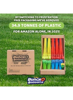 Bunch O Balloons Instant Water Balloons   Blue (3 Bunches 100 Total Water Balloons)  - Image 3