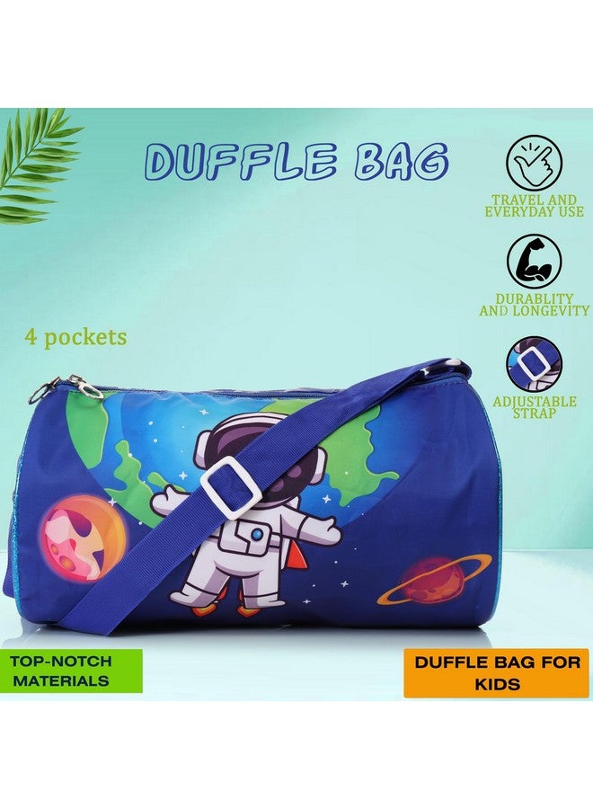 Asera Mix Design Unicorn Space & Dino Duffle Bag for Kids/Boys/Girls | Whimsical and Sturdy Bag | Best for Travel and Play | Return Gifts Birthday Party for Kids - Image 2