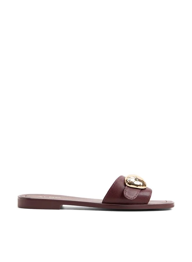 Somer Ladies Red Flat Sandals