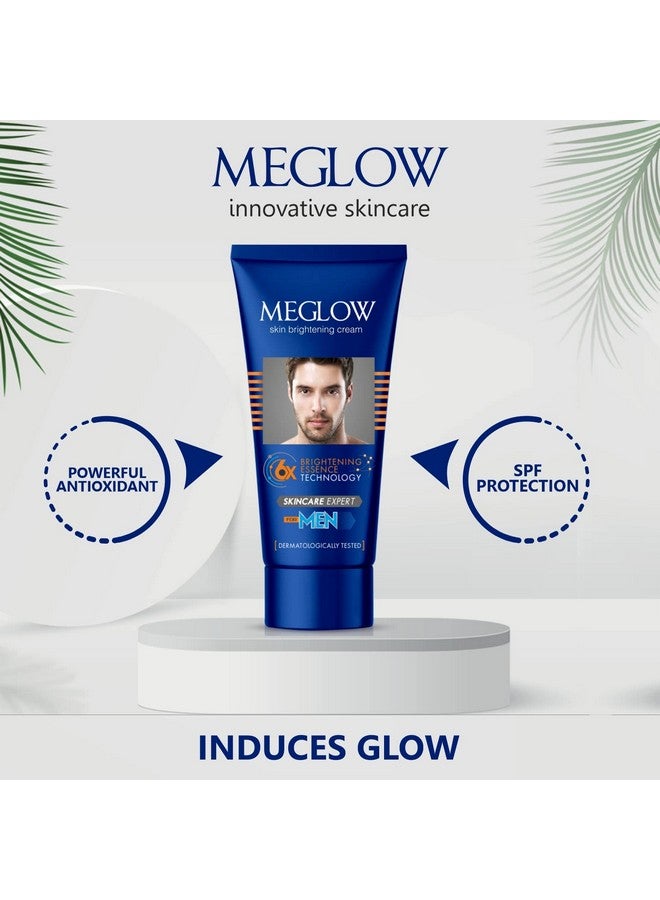 MEGLOW Men Skincare Combo Pack Of 4- Fairness Cream For Men (50G)|Refreshing & Rejuvenating Facewash (70G)|Aloevera Gel(125G)|Apricot Scrub (70G) Helps To Remove Dead Skin Cells - Image 5
