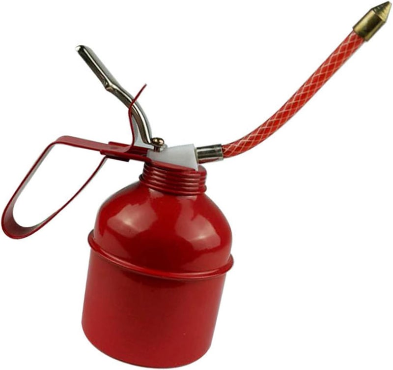 Set product combo compatible SUNGOOYUE Manual Oiler can, Iron red Lever Style Lubrication oiling can with Flexible Hose for Machinery Vehicles and Household Maintenance (270ml) Compact trendy practical build Global upgraded economical craftsmanship Simple multi-feature practical build Wide range expanded design All-round well-engineered practical build Simple multifunctional build Easy handling optimized design Defect free upgraded substance Long term heavy use compatible Durable versatile substance All-round applied quality All storage type compatible Advanced compact design Anti topple design Global assorted color picks Multi-market varied design options Salt resistant coating Durability boosted processed material Extra part combo compatible Treated anti-rust metal Wear resistant Field tested quality Temp & permanent project compatible Fade proof - Image 2