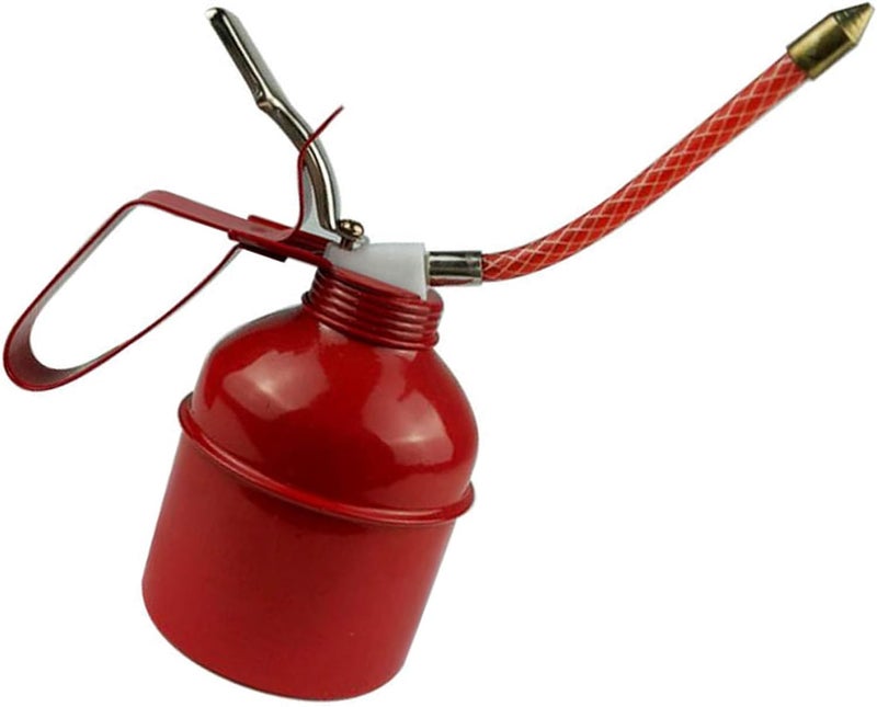 Set product combo compatible SUNGOOYUE Manual Oiler can, Iron red Lever Style Lubrication oiling can with Flexible Hose for Machinery Vehicles and Household Maintenance (270ml) Compact trendy practical build Global upgraded economical craftsmanship Simple multi-feature practical build Wide range expanded design All-round well-engineered practical build Simple multifunctional build Easy handling optimized design Defect free upgraded substance Long term heavy use compatible Durable versatile substance All-round applied quality All storage type compatible Advanced compact design Anti topple design Global assorted color picks Multi-market varied design options Salt resistant coating Durability boosted processed material Extra part combo compatible Treated anti-rust metal Wear resistant Field tested quality Temp & permanent project compatible Fade proof - Image 3