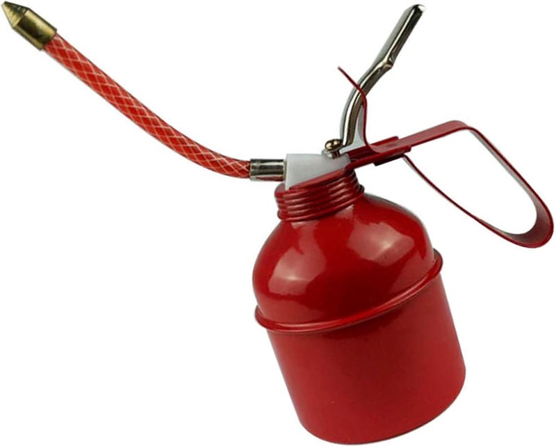 Set product combo compatible SUNGOOYUE Manual Oiler can, Iron red Lever Style Lubrication oiling can with Flexible Hose for Machinery Vehicles and Household Maintenance (270ml) Compact trendy practical build Global upgraded economical craftsmanship Simple multi-feature practical build Wide range expanded design All-round well-engineered practical build Simple multifunctional build Easy handling optimized design Defect free upgraded substance Long term heavy use compatible Durable versatile substance All-round applied quality All storage type compatible Advanced compact design Anti topple design Global assorted color picks Multi-market varied design options Salt resistant coating Durability boosted processed material Extra part combo compatible Treated anti-rust metal Wear resistant Field tested quality Temp & permanent project compatible Fade proof - Image 5