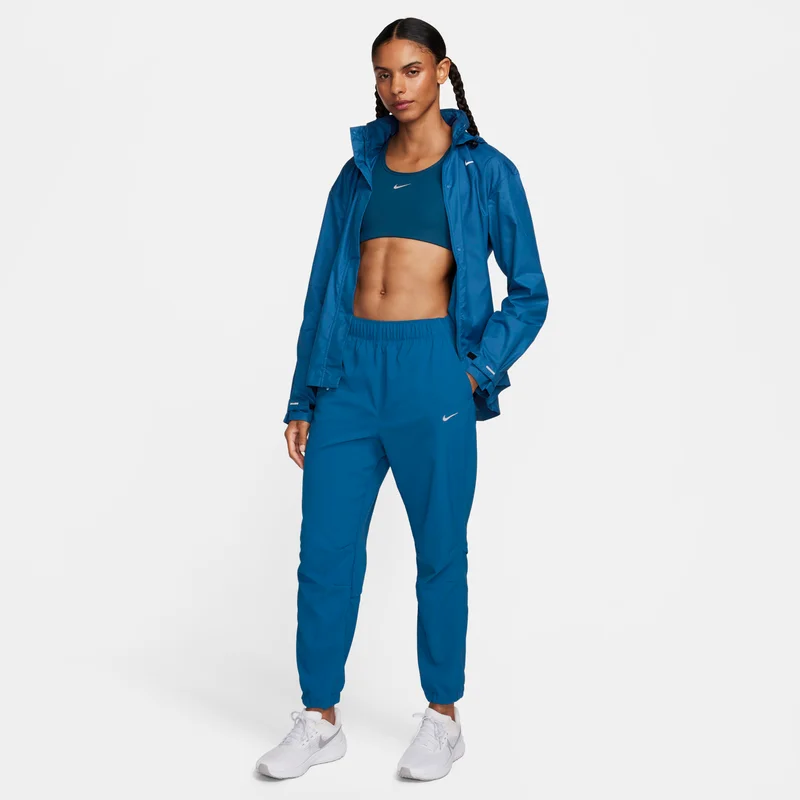 Nike Blue Women's Dri-FIT Fast Mid-Rise Warm-Up Running Trousers for Women | Best Price UAE