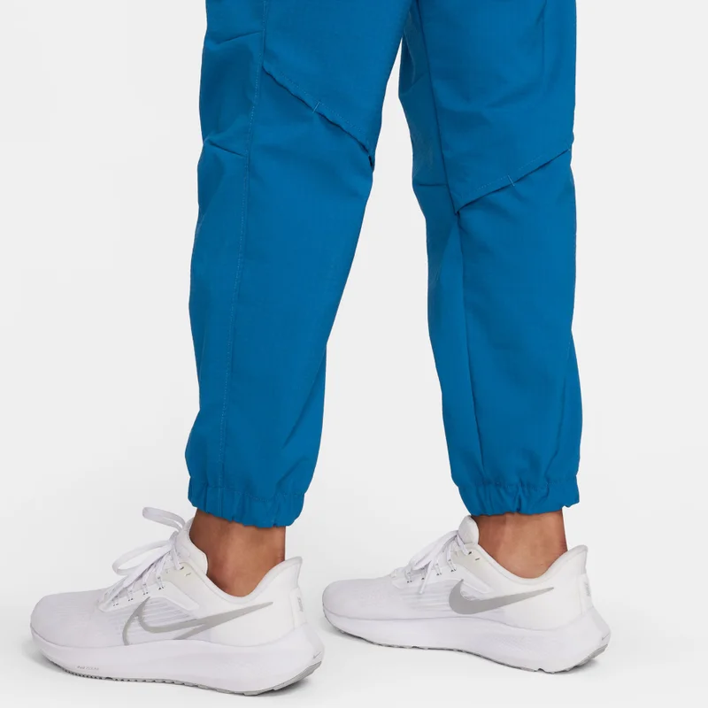 Nike Blue Women's Dri-FIT Fast Mid-Rise Warm-Up Running Trousers for Women | Best Price UAE