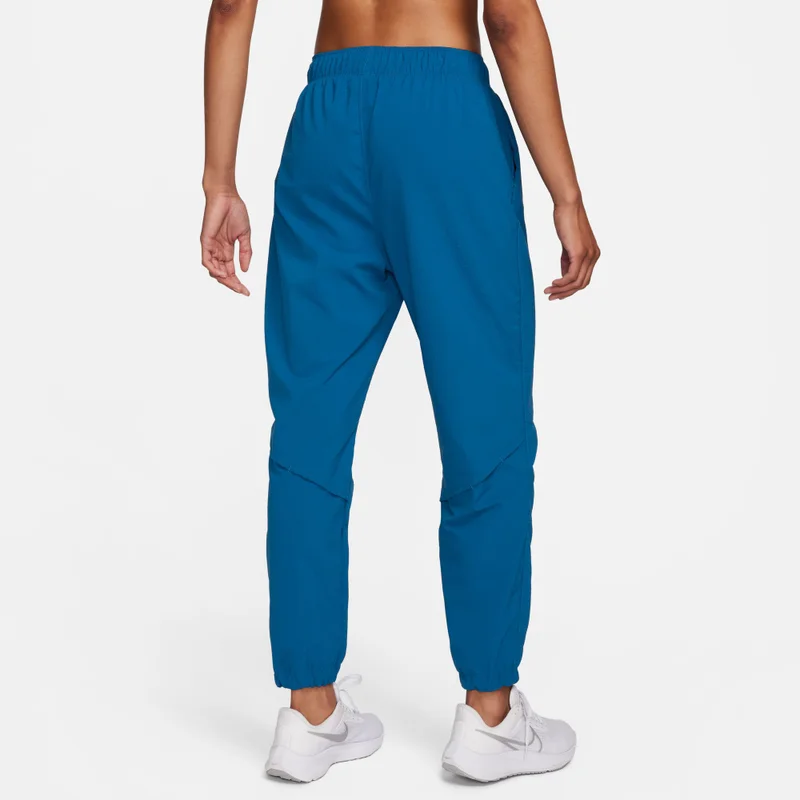 Nike Blue Women's Dri-FIT Fast Mid-Rise Warm-Up Running Trousers for Women | Best Price UAE