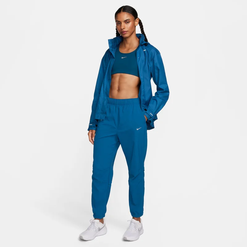 Nike Blue Women's Dri-FIT Fast Mid-Rise Warm-Up Running Trousers for Women | Best Price UAE