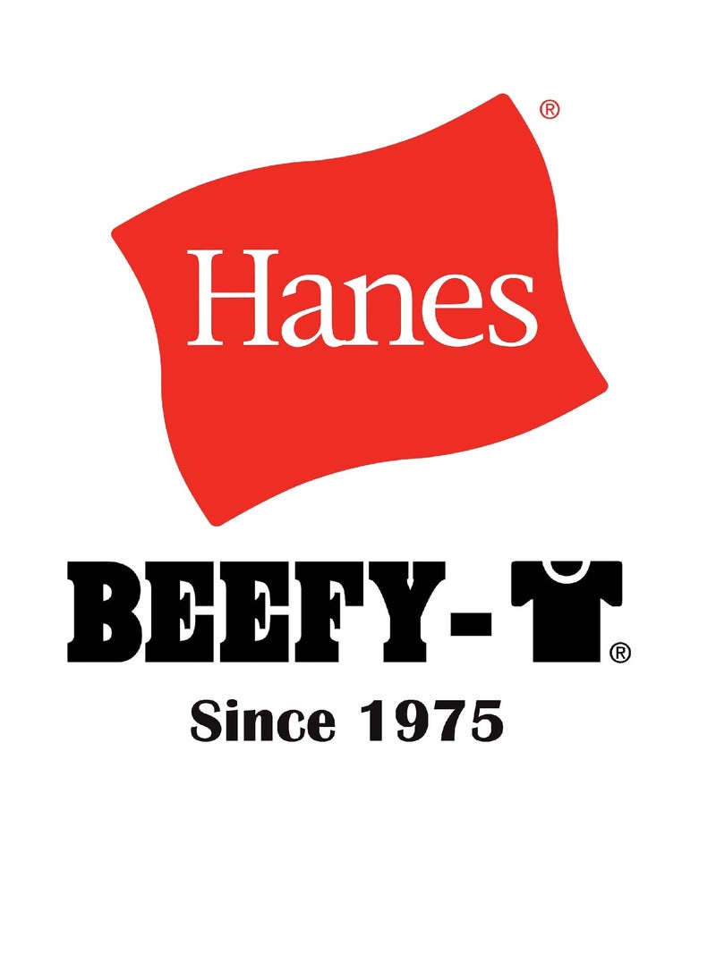 Hanes Mens Beefyt T-shirt, Heavyweight Cotton Crewneck Tee, 1 Or 2 Pack, Available In Tall Sizes Fashion-t-shirts, White - 1 Pack, XX-Large US - Image 4