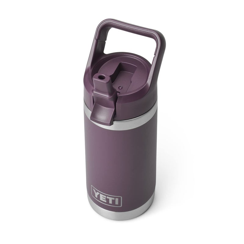 YETI Rambler Jr. 12 oz Kids Bottle, with Straw Cap, Nordic Purple - Image 1