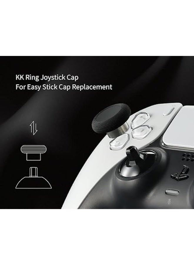 GuliKit TMR Electromagnetic Joystick, Drift Protection, Super Smooth Replacement Repair Part, Long Life, Excellent Temperature Stability, Compatible with PS5 DualSense Controller, Includes 2 Stick - Image 5