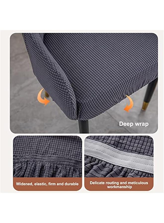 Beauenty Chair Covers for Dining Room， Stretch Removable Washable Chair Slipcovers for Dining Room, Restaurant, Kitchen, Party - Image 3