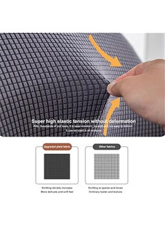 Beauenty Chair Covers for Dining Room， Stretch Removable Washable Chair Slipcovers for Dining Room, Restaurant, Kitchen, Party  - Image 4