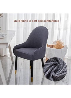 Beauenty Chair Covers for Dining Room， Stretch Removable Washable Chair Slipcovers for Dining Room, Restaurant, Kitchen, Party  - Image 5