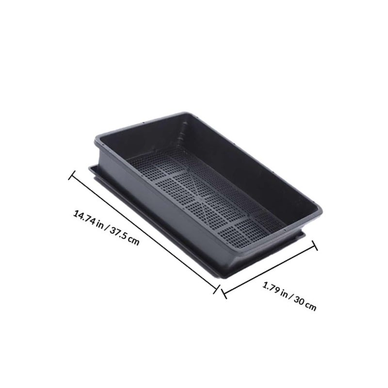 Black Propagation Nursery Pots And Trays 3 Sets Plant Germination Kit For Succulents - Image 3