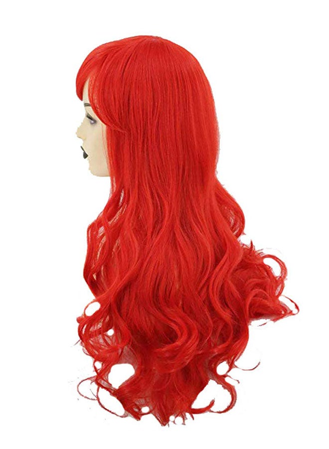 Little Mermaid Ariel Cosplay Party Wig - Image 2