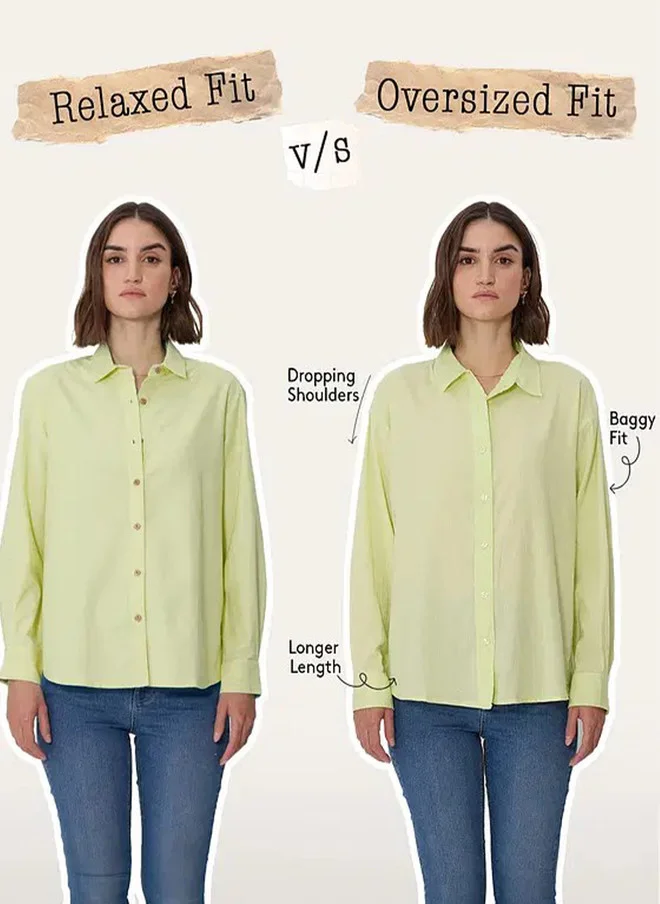 The Souled Store  The Souled Store Women Oversized Fit Stripes Beige Shirt  | Best Price UAE