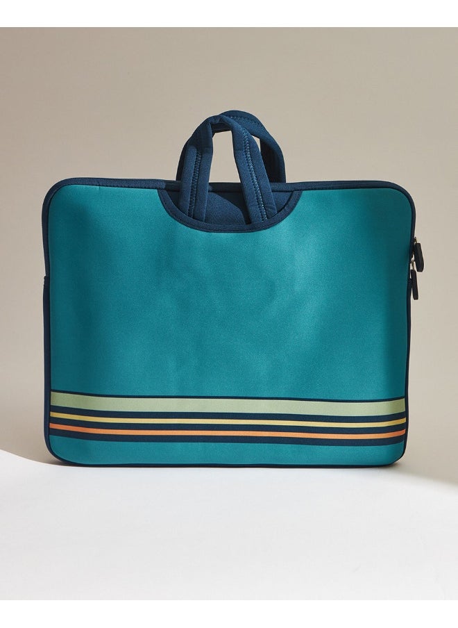 Chumbak TEAL By Chumbak Around the world Laptop Sleeve - 13inch  - Image 5