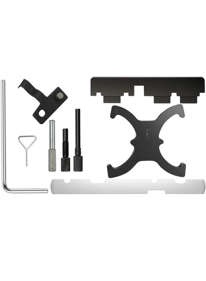 9 Piece Engine Camshaft Timing Alignment Locking Tool Kit For Ford Fiesta Focus Fusion Escape Volvo S60 S80 V40 V60 V70 1.5 1.6L VCT With Storage Box - Image 5