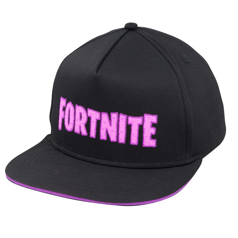 FORTNITE قبعة بيسبول فورتنايت للأولاد، قبعة مصنوعة بجودة عالية وقبعة ملائمة، قبعة بيسبول فورتنايت بحافة مسطحة بتصميم أنيق - Image 1
