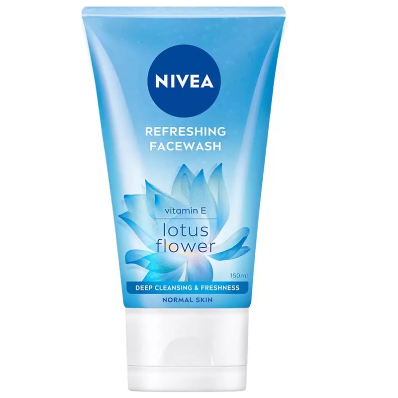 Nivea Refreshing Face Wash Normal Skin With Vitamin E 150ml 507 Fl Oz - Image 2