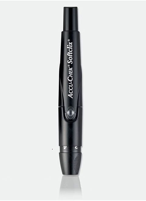 Portable Softclix Lancing Device