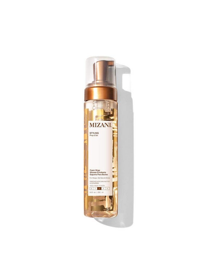 Mizani Styling Foam Wrap ; Balances Hydration Shine & Hold ; With Shea Butter ; Parabenfree ; For Curly Hair ; 8.5 Fl Oz - Image 2
