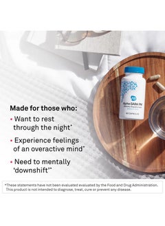 NeuroScience NeuroScience GABA PM Calm Sleep Aid for Adults - 400mg L Theanine Supplement with 5 HTP for Brain Support & Magnesium for Sleep - Soothe an Overactive Mind & Racing Thoughts (60 Capsules)  - Image 2