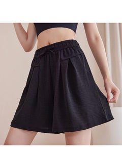 Plus Size Women's Sports Shorts Women's Chubby Girl Casual Anti-exposure Running Yoga Loose Bodybuilding Shorts For 200kg