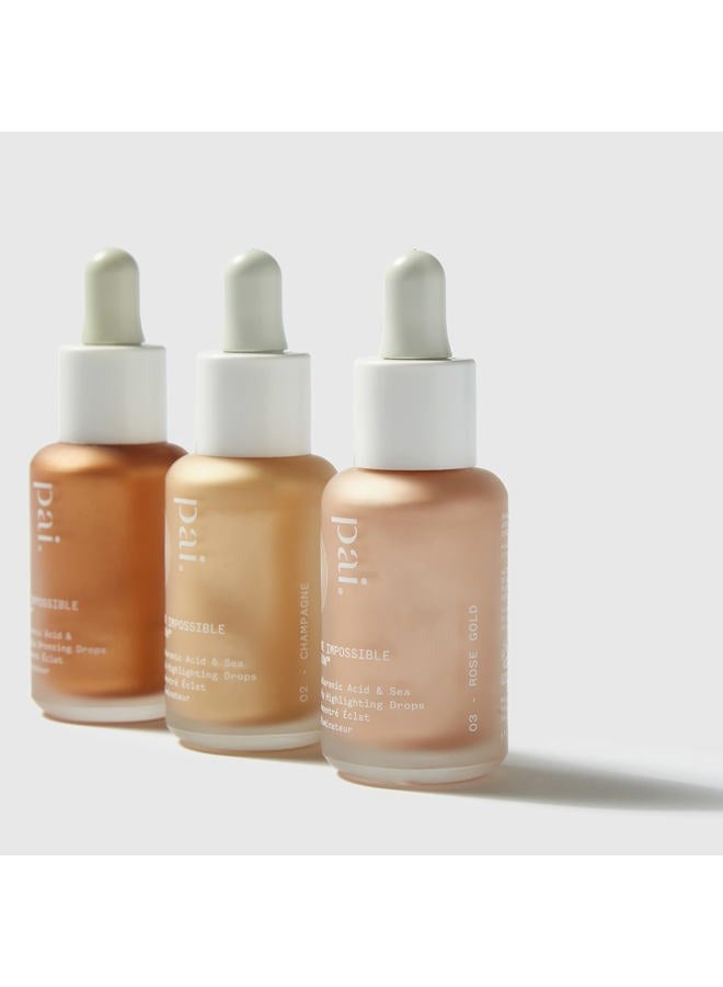 Pai Skincare - The Impossible Glow Organic Hyaluronic Acid + Sea Kelp Glow Drops | Natural, Vegan, Sensitive Skincare (Bronze, 1 fl oz | 30 ml) - Image 5