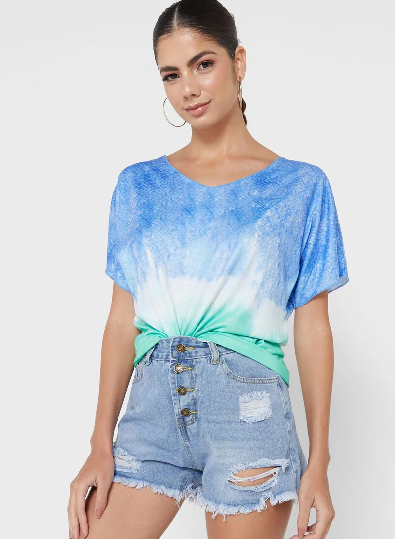 Ginger Tie Dye T-Shirt