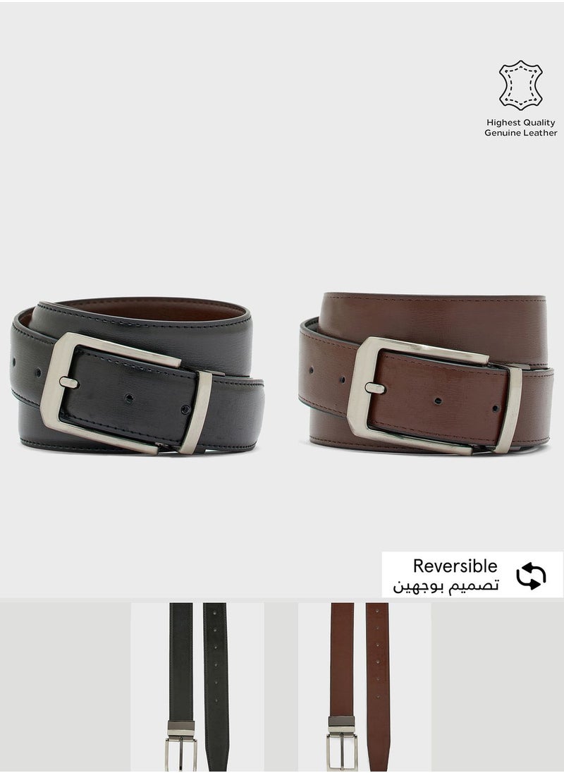 Robert Wood Genuine Leather Formal Belt  - Image 1