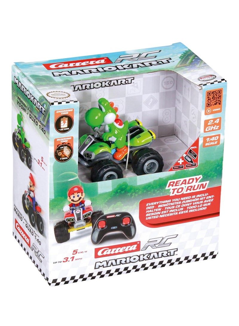 Carrera RC Mario Kart 1:40 Scale - Yoshi Quad - Image 4