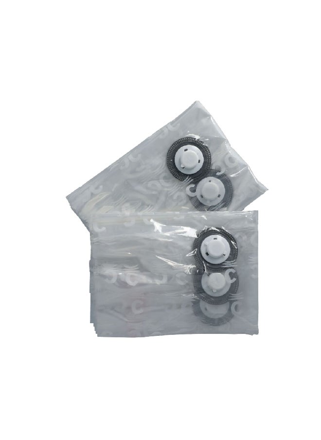 COMPACTOR 5-Piece Space-Saving Vacuum Bag Set Clear 0.2 x 90 x 55 cm RAN7368  - Image 3
