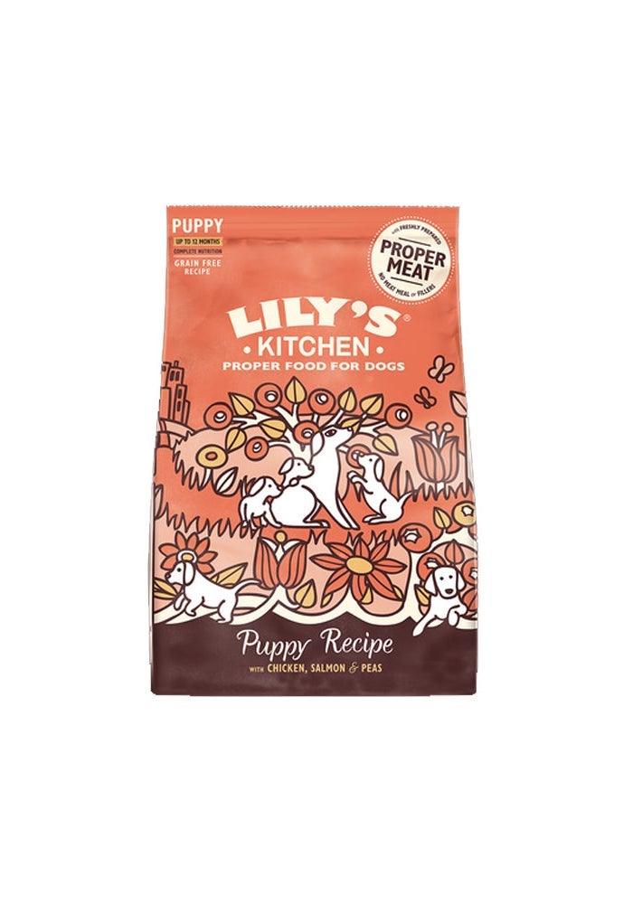 Lily's Kitchen Puppy Recipe with Chicken, Salmon & Peas Dry Food - 2.5KG - Image 1