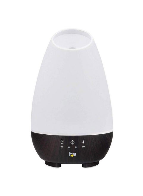 Essential Oil Diffuser Cool Mist Humidifier And Aromatherapy Diffuser Fsa Hsa Eligible With 500Ml Tank For Large Rooms Adjustable Timer Mist Mode And 7 Led Light Colors White