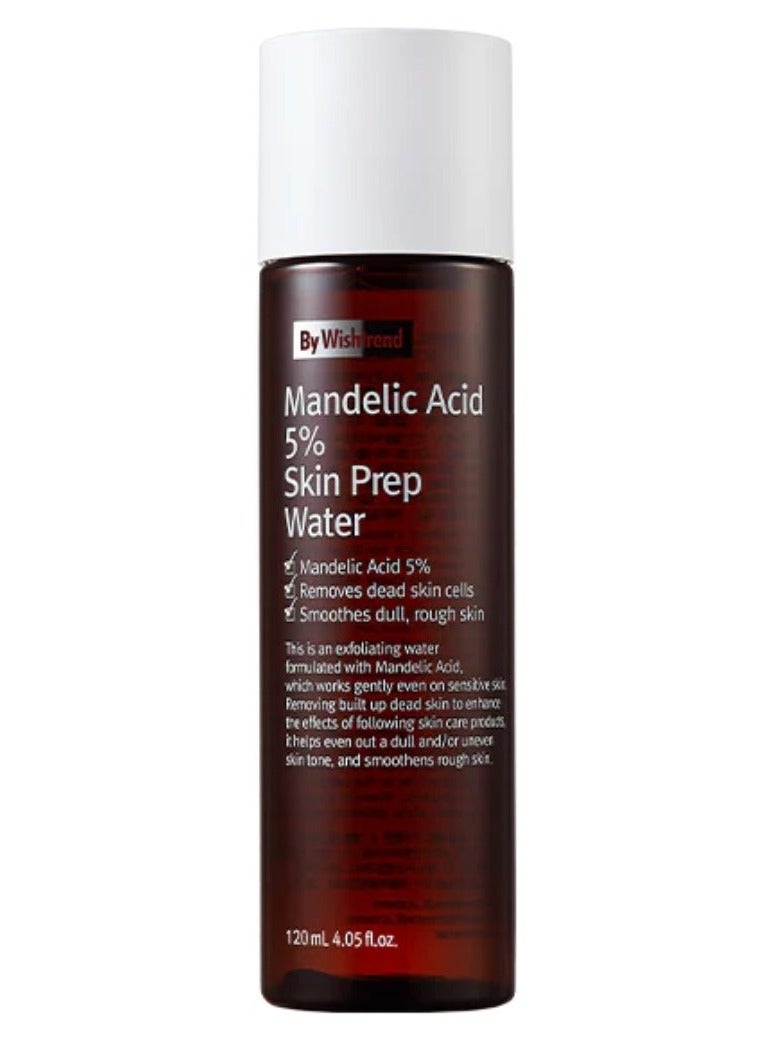 باي ويشترند ماء تحضير البشرة بحمض الماندليك ٥٪ من ويشترند، مقشر لطيف ١٢٠ مل - Image 1