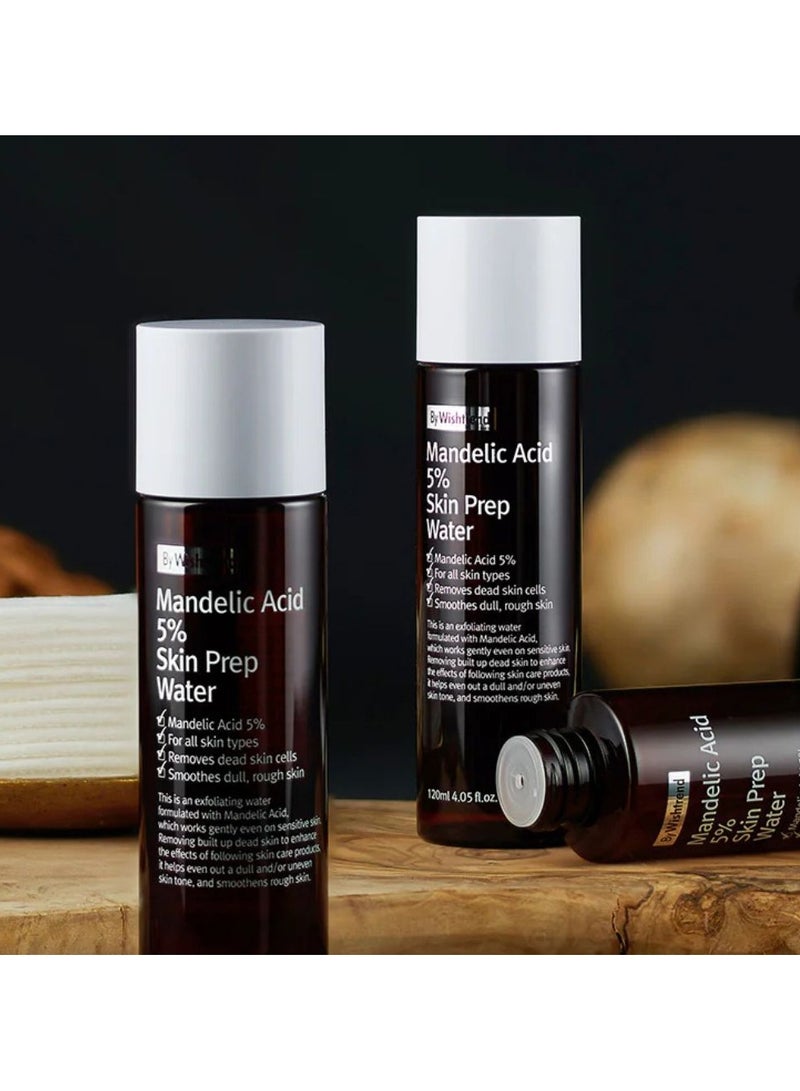 باي ويشترند ماء تحضير البشرة بحمض الماندليك ٥٪ من ويشترند، مقشر لطيف ١٢٠ مل - Image 2