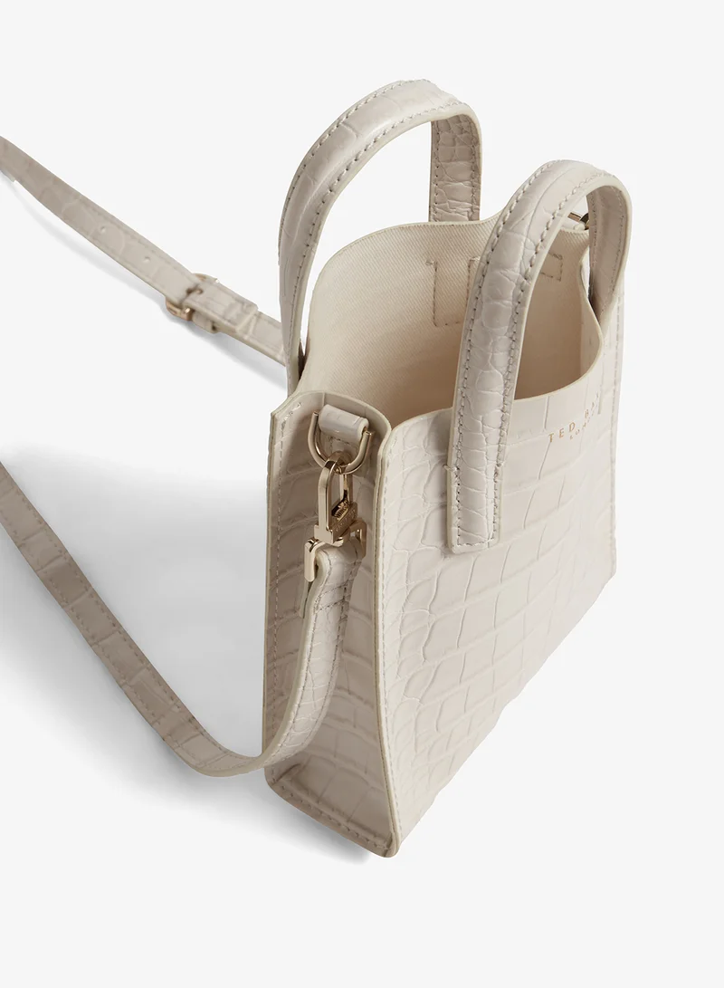 Ted Baker  Wenissa Croc Effect Small Icon Crossbody for Women | Best Price UAE