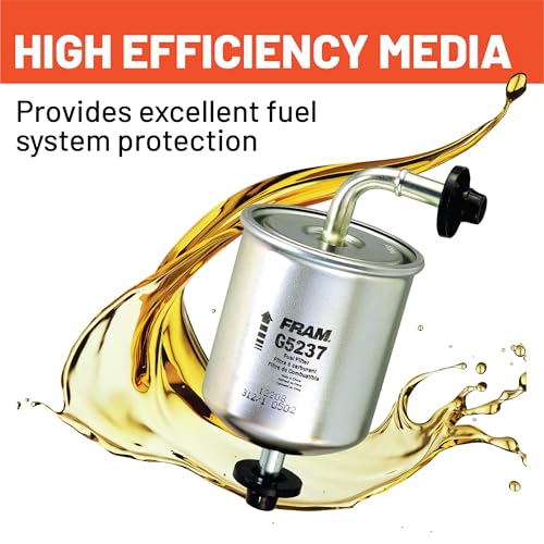 FRAM فلتر وقود FRAM G5237 عالي الأداء بديل في خط الوقود لحماية مثالية للمحرك، يناسب موديلات إنفينيتي ونيسان المختارة - Image 3