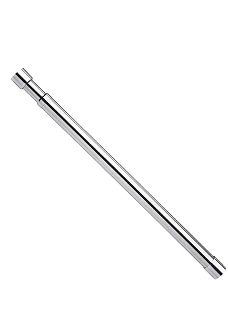 KASTWAVE Telescopic Closet Pole 48-80 cm Stainless Steel Thickened Adjustable Wardrobe Hanging Rod for Home - Image 1