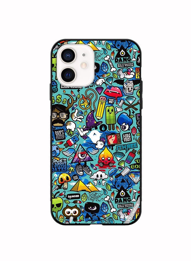 VR CREATIVE Protective Case Cover For Apple iPhone 11 Multicolor Design - Image 1