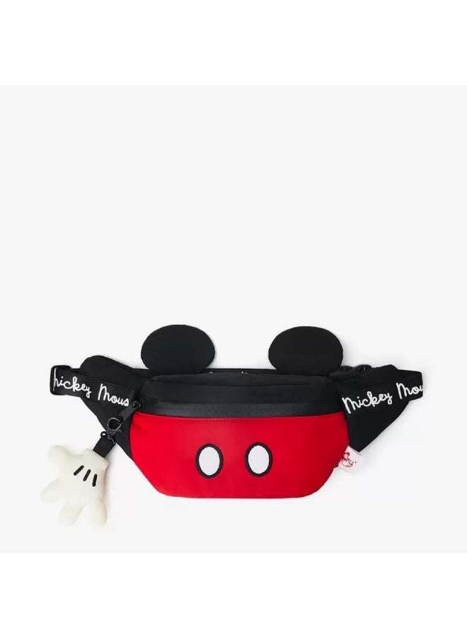 Mickey Cartoon Mickey Mouse Waist Bag for Boys and Girls Crossbody Bag - Image 1