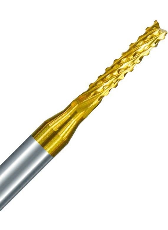 Profisher Titanium Coated Tungsten Steel Cnc Milling PCB Cutter 1.5 - 3.1.75MM  - Image 2