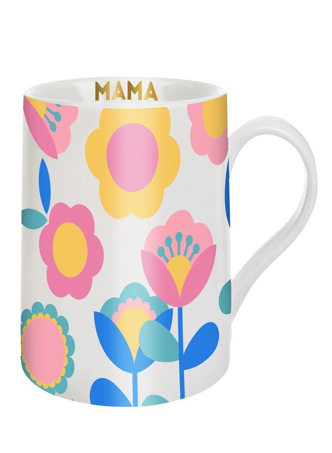 Slant Collections Slant Party Supplies Jumbo Mugs - Large Ceramic Coffee Cup Gift Mug, 20-Ounce, Mama Tulip - Image 1