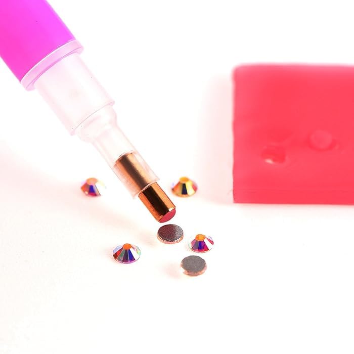 UniKart Glue Pen, Stone Sticking Pen for Kundan Beads, Embroidery, Jewellery Making, Painting, Art &Craft (1) - Image 2