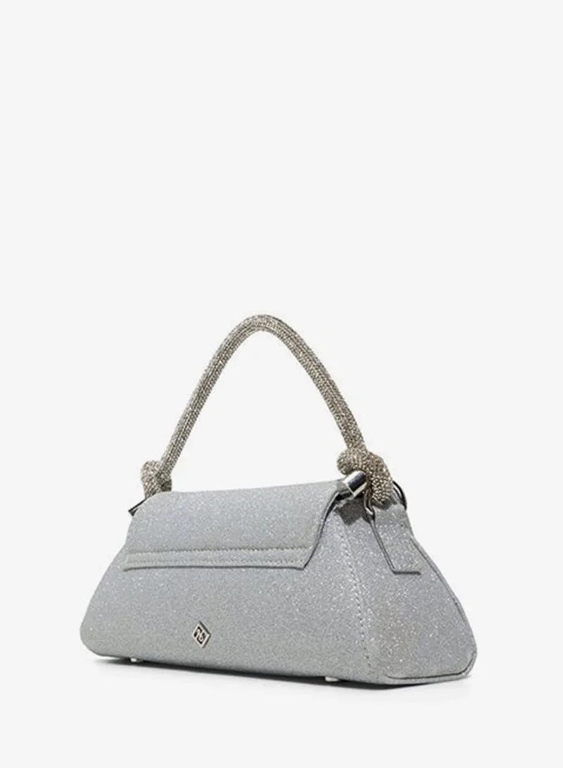 Call it Spring Ybutha Ladies Silver Top Handle Bag